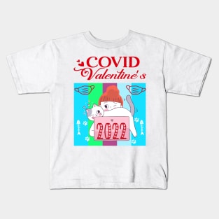 Covid Valentines 2022 Kids T-Shirt